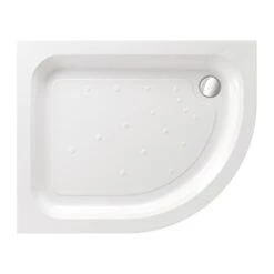 Just Trays Merlin 1200x900mm RH Offset Quadrant Shower Tray