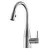 KWC Eve Sink Mixer With Pull-Out Aerator & Light Stainless Steel -Home Furnishings kwc 10121102700