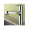 KWC Ava Mono Sink Mixer With Pull-Out Spray Chrome
