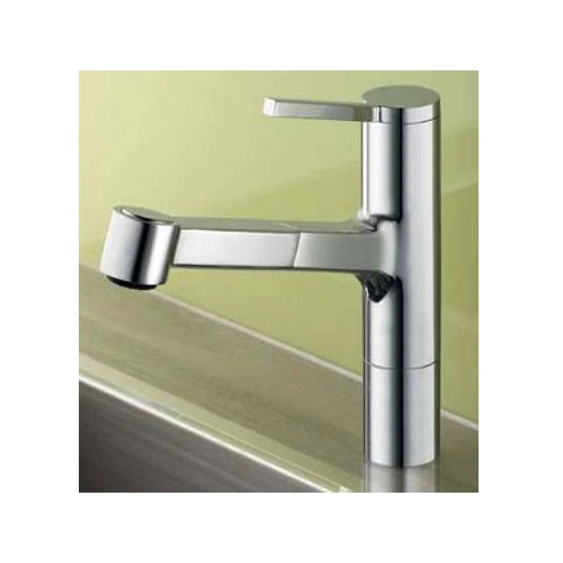 KWC Ava Mono Sink Mixer With Pull-Out Spray Chrome 3 KWC Ava Mono Sink Mixer With Pull-Out Spray Chrome
