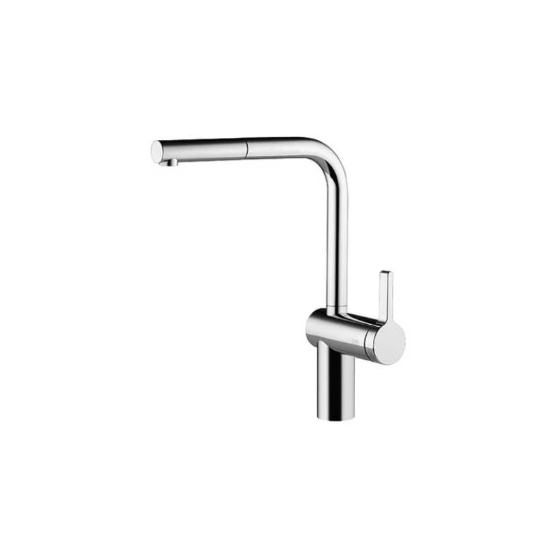 KWC Livello Mono Sink Mixer With Pull-Out Spout Stainless Steel 3 KWC Livello Mono Sink Mixer With Pull-Out Spout Stainless Steel