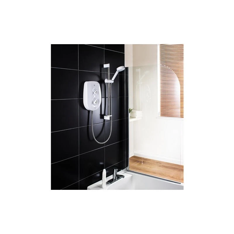 Mira Vie Electric Shower 8.5kW White 4 Mira Vie Electric Shower 8.5kW White - Image 2