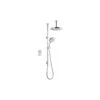 Mira Vision Dual Ceiling Fed Shower Pumped White/Chrome -Home Furnishings mira 1 1797 102