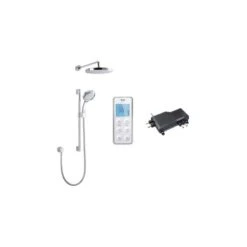 Mira Vision Dual Rear Fed Shower Pumped White/Chrome 5 Mira Vision Dual Rear Fed Shower Pumped White/Chrome -Home Furnishings mira 1 1797 104 2