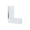 Mira Single Panel Square Bathscreen -Home Furnishings mira 11863064