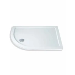 MX Elements 1200 X 800mm Offset Quad Left Shower Tray & Waste