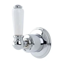 Perrin & Rowe Traditional Single 1/2″ Wall Valve With Lever Handle