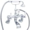 Perrin & Rowe Traditional Bath Shower Mixer & Wall Unions, Lever -Home Furnishings perrin rowe 3510cp