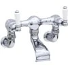 Perrin & Rowe Bath Filler Lever Handles & Wall Unions Chrome