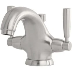 Perrin & Rowe Monobloc Basin Mixer With Lever Handles Chrome