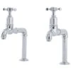 Perrin & Rowe Mayan Deck Mounted Taps Crosshead Handles Pewter -Home Furnishings perrin rowe 4338pf