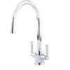 Perrin & Rowe Oberon Sink Mixer With C Spout Nickel