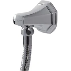 Perrin & Rowe Deco Handshower Wall Outlet Nickel