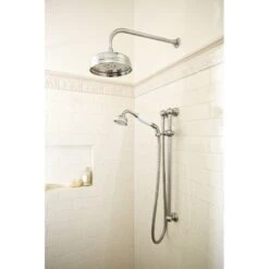 Perrin & Rowe 8″ Shower Rose Gold -Home Furnishings perrin rowe 5205ig 4
