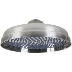 Perrin & Rowe 12″ Easy-Clean Shower Rose Pewter