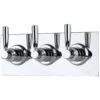 Perrin & Rowe Contemporary Lever Concealed Mixer With 2 Valves Pewter -Home Furnishings perrin rowe 5975pf