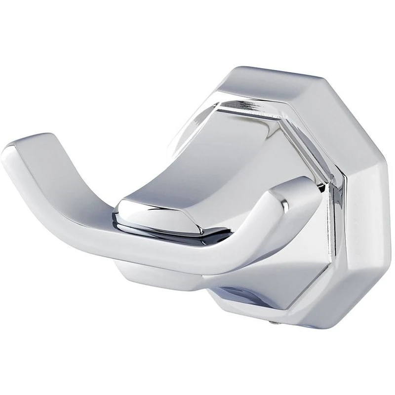 Perrin & Rowe Deco Twin Robe Hook Pewter 3 Perrin & Rowe Deco Twin Robe Hook Pewter