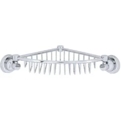 Perrin & Rowe Corner Basket Chrome