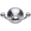 Perrin & Rowe Georgian Double Robe Hook Nickel -Home Furnishings perrin rowe 6622ni