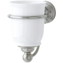 Perrin & Rowe Single Tumbler Holder Nickel