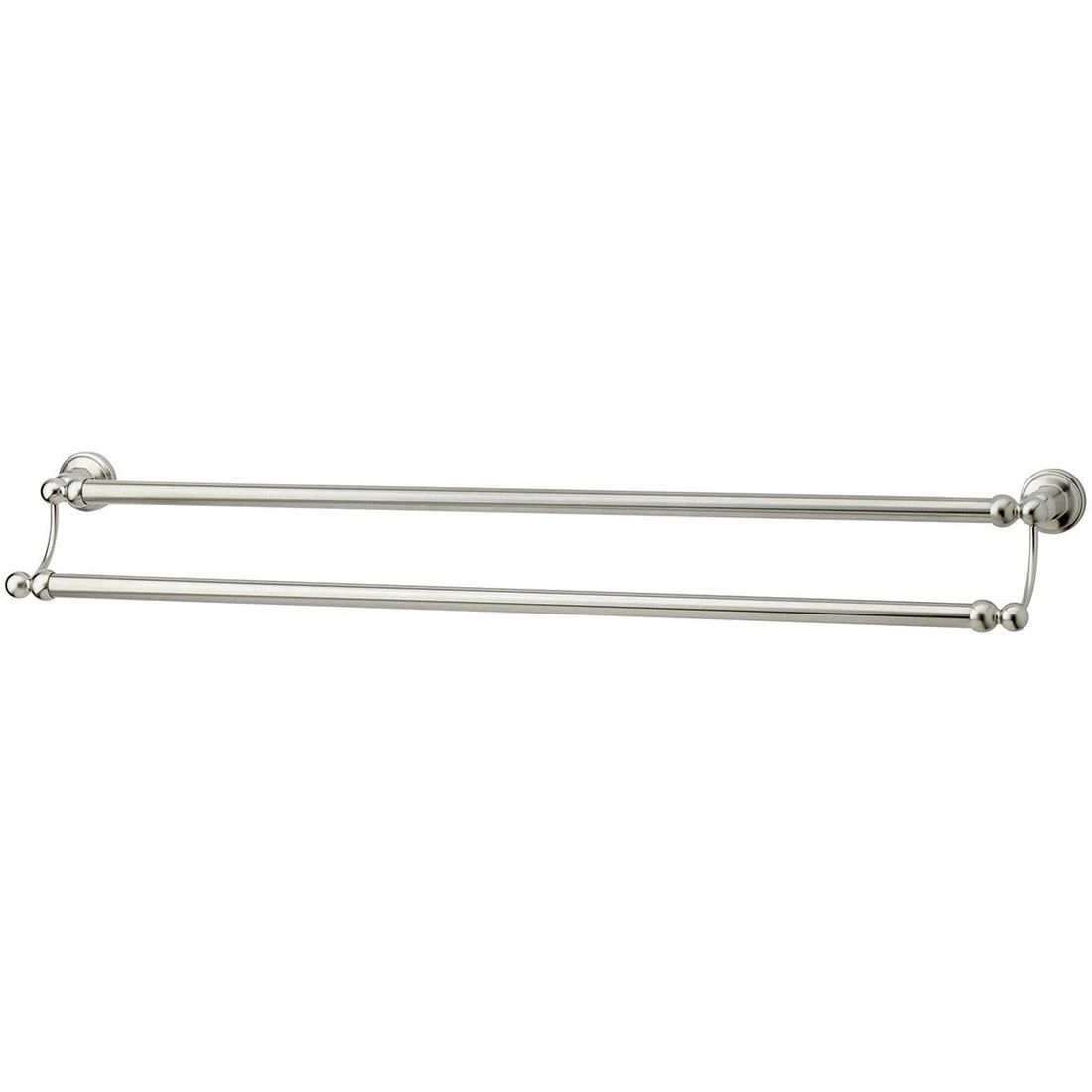 Perrin & Rowe 762mm Double Towel Rail Pewter 3 Perrin & Rowe 762mm Double Towel Rail Pewter