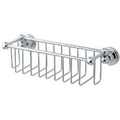 Perrin & Rowe 10″ Bottle Basket Pewter