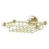 Perrin & Rowe Wall Mounted Soap Basket Gold -Home Furnishings perrin rowe 6967ig