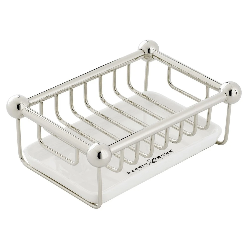 Perrin & Rowe Freestanding Soap Basket Gold 3 Perrin & Rowe Freestanding Soap Basket Gold