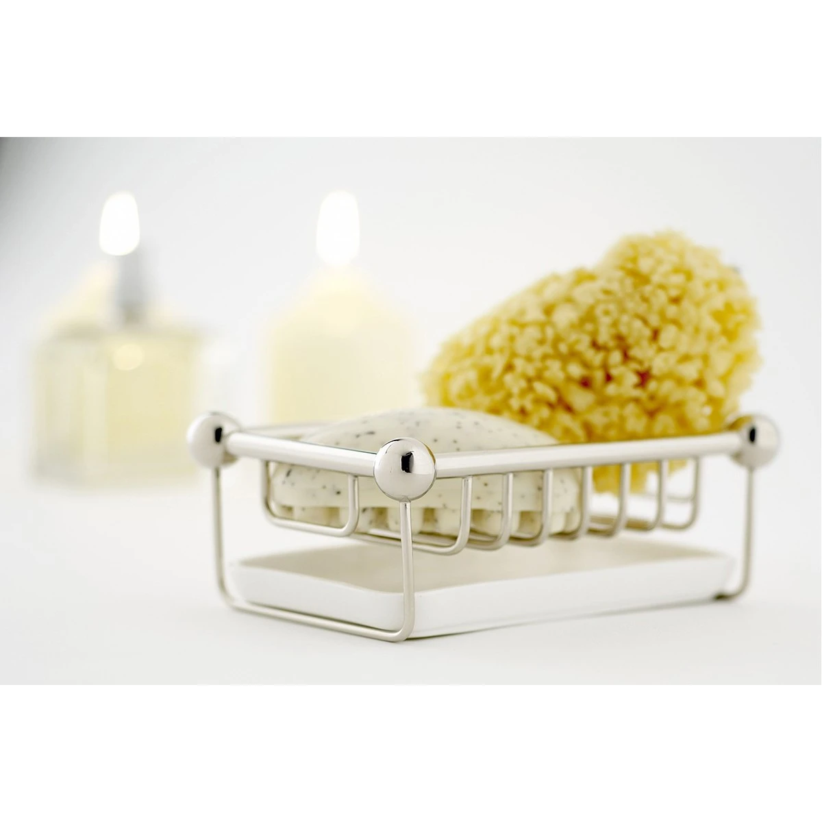 Perrin & Rowe Freestanding Soap Basket Gold 4 Perrin & Rowe Freestanding Soap Basket Gold - Image 2