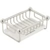 Perrin & Rowe Freestanding Soap Basket Nickel -Home Furnishings perrin rowe 6972ni