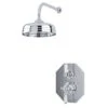 Perrin & Rowe Traditional Shower Set 3 With 12″ Rose