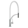 Prima+ Swan Neck Single Lever Mixer Tap With Pull Out White 1 Prima+ Swan Neck Single Lever Mixer Tap With Pull Out White -Home Furnishings prima bpr713