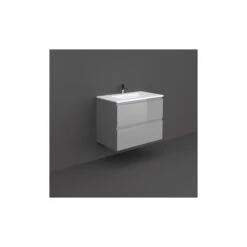 RAK Joy Wall Hung Vanity Unit 80cm Urban Grey