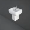 RAK Metropolitan 42cm Basin 2 Tap Holes -Home Furnishings rak met42bas2