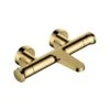 RAK Sorrento Thermostatic Wall Bath Shower Mixer Brushed Gold