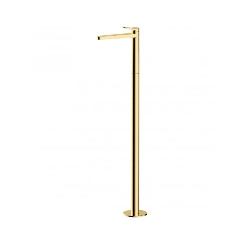 RAK Petit Round Freestanding Basin Mixer Brushed Gold 3 RAK Petit Round Freestanding Basin Mixer Brushed Gold