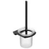 RAK Petit Square Toilet Brush Holder Matt Black -Home Furnishings rak rakpes9908b