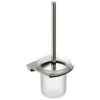 RAK Petit Square Toilet Brush Holder Brushed Nickel -Home Furnishings rak rakpes9908n