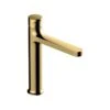 RAK Positano Medium Height Basin Mixer No Waste Brushed Gold 1 RAK Positano Medium Height Basin Mixer No Waste Brushed Gold -Home Furnishings rak rakpos3016g