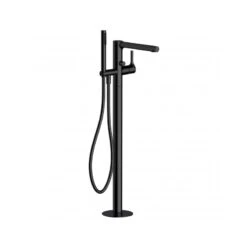 RAK Sorrento Freestanding Bath Shower Mixer Matt Black