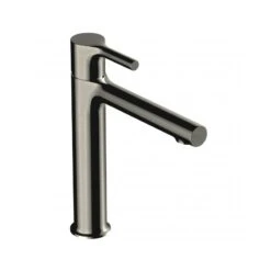 RAK Sorrento Medium Height Basin Mixer No Waste Brushed Nickel