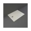 RAK Feeling Rectangular Shower Tray 1200x900mm Solid Greige 1 RAK Feeling Rectangular Shower Tray 1200x900mm Solid Greige -Home Furnishings rak rfst090120s505
