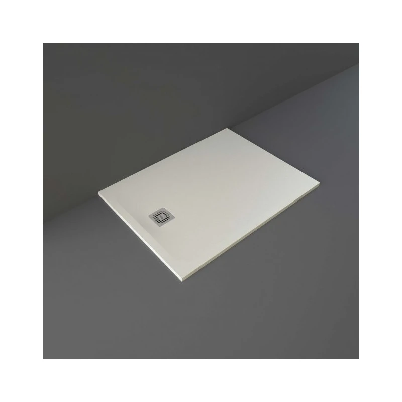RAK Feeling Rectangular Shower Tray 1200x900mm Solid Greige 3 RAK Feeling Rectangular Shower Tray 1200x900mm Solid Greige
