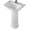 RAK Washington 460mm 1 Tap Hole Basin -Home Furnishings rak rkwas46bs1