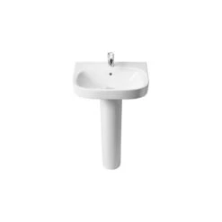 Roca Debba Wall Hung Basin 550x440mm 1 Taphole White 7 Roca Debba Wall Hung Basin 550x440mm 1 Taphole White -Home Furnishings roca 32599500u 3