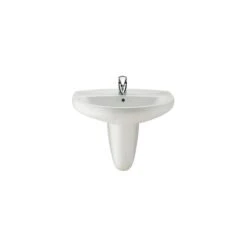 Roca Laura Wall-Hung Basin 600 X 490mm 1 Taphole