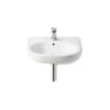 Roca Meridian-N Wall-Hung Basin 550 X 460mm 1 Taphole -Home Furnishings roca 327243000