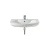 Roca Senso Wall-Hung Basin 580 X 460mm 1 Taphole -Home Furnishings roca 327512000
