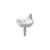 Roca Nexo Wall-Hung Cloakroom Basin 405 X 275mm 1 RH Taphole
