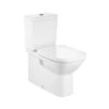Roca Debba Back To Wall Close Coupled Toilet With Standard Seat -Home Furnishings roca 34299B00U 34199D00F 801990004